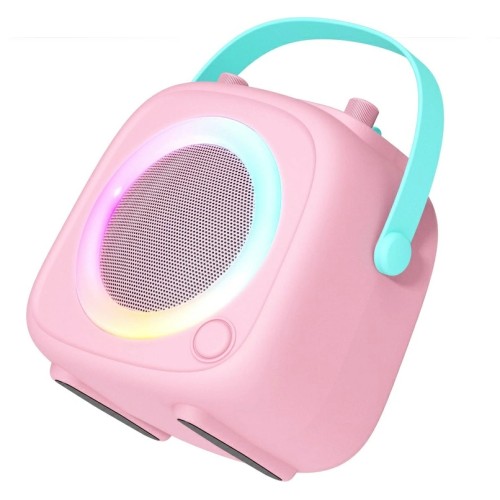 ΦΟΡΗΤΟ ΗΧΕΙΟ EGOBOO KB23028PNK BLUETOOTH KARAOKE KIDS VOICE ΜΕ ΑΣΥΡΜΑΤΟ ΜΙΚΡΟΦΩΝΟ
